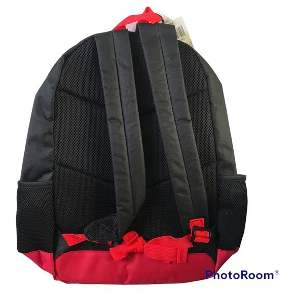 TinyTAN New Basic Black Backpack With Chibi Characters Based On BTS MIC Drop - Picture 2 of 6